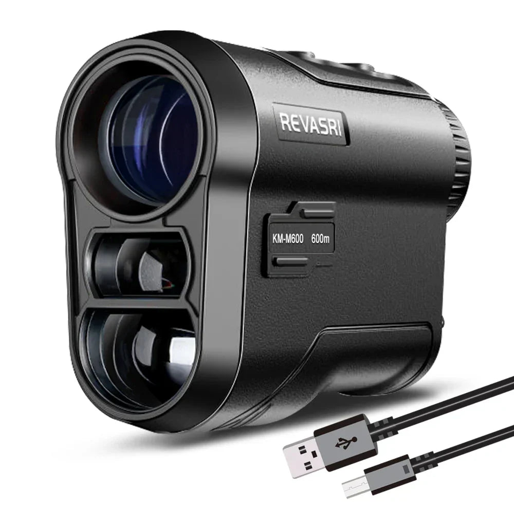 REVASRI KM-M600 Golf Laser Rangefinder 600M Rechargeable Distance