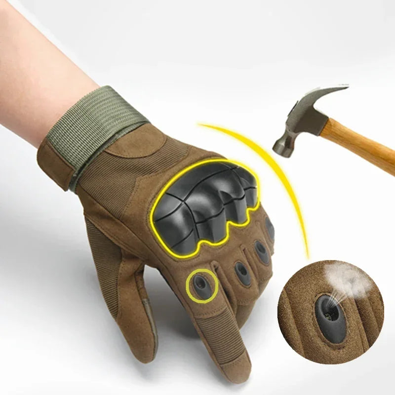 Seals Full Finger Tactical Protective Gloves Male Special