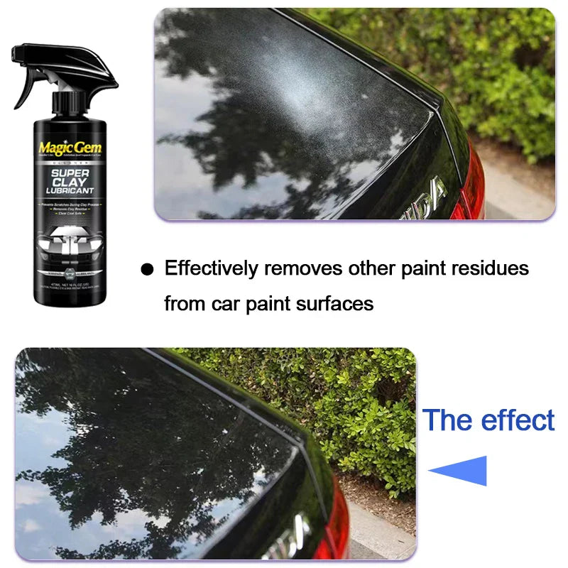 473ml Car Cleaning Spray Clay Lubricant Coating Paint