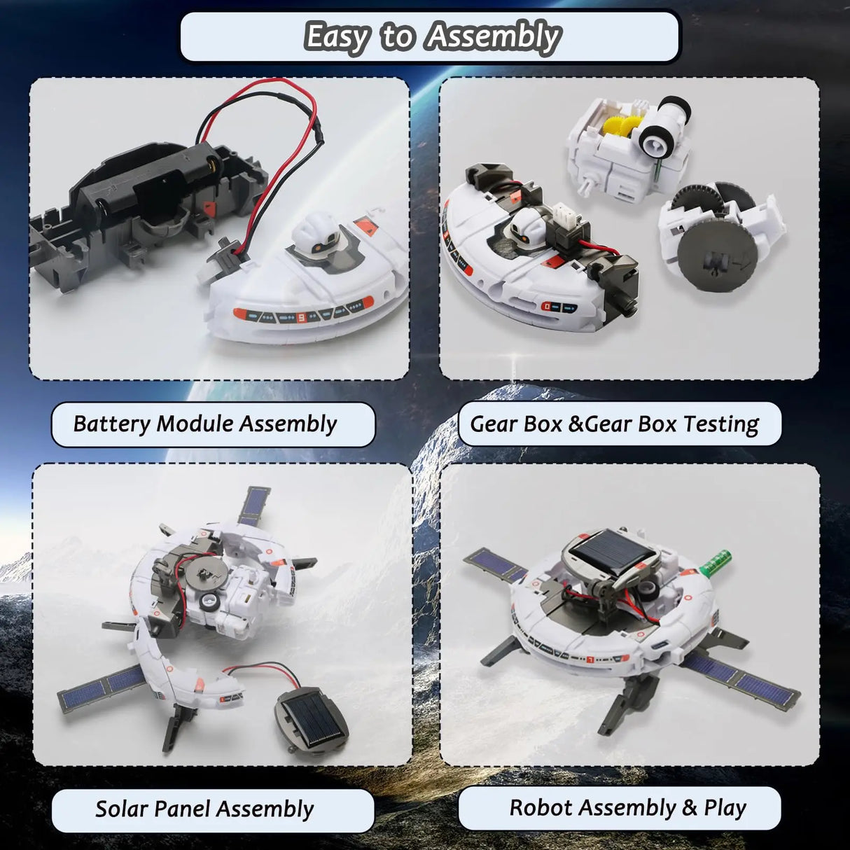 Solar Robot Educational Toys Technology Science Kits Learning