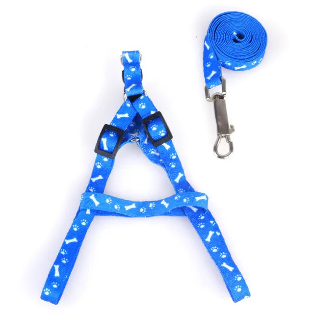Nylon Dog Pet Puppy Cat Adjustable Harness with