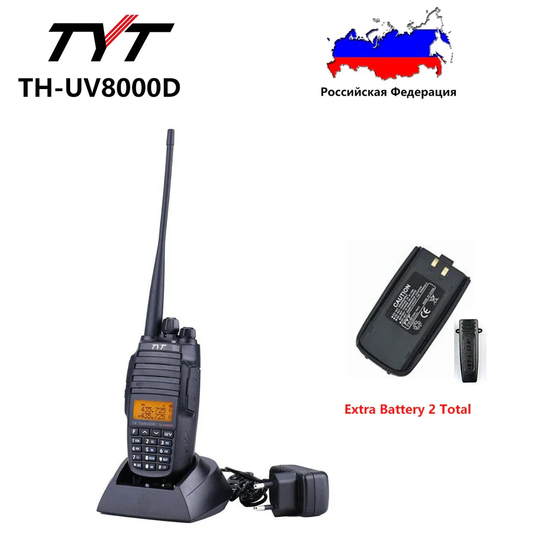 TYT TH-UV8000D Radio With Accessory Optional 10W Dual