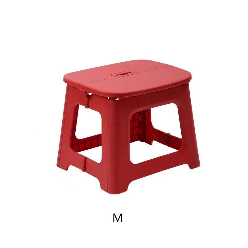 Japanese-style Portable Household Folding Stool Kids Child Plastic