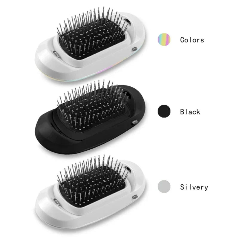 Electric Ionic Hairbrush Negative Ions Hair Brush Styling