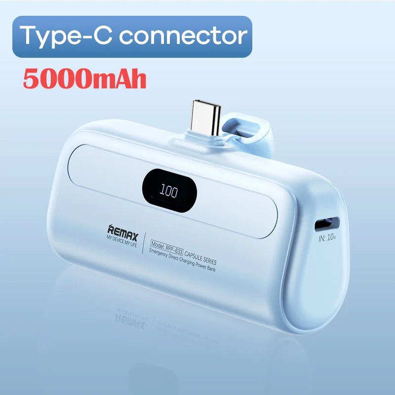 Remax Mini Power Bank 5000mAh Fast Charging for