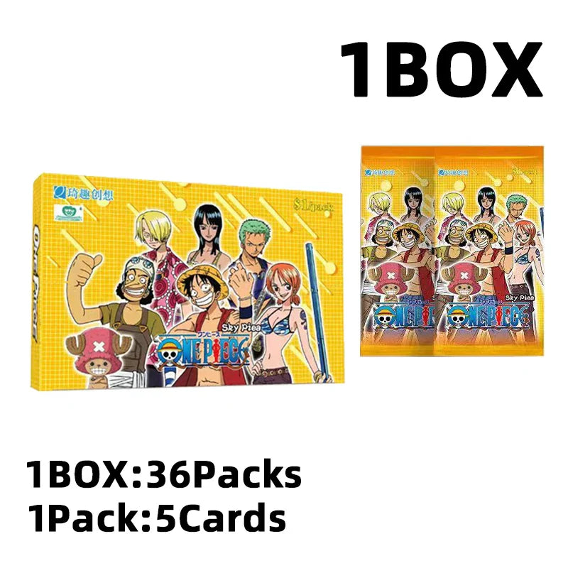 One Piece Collection Cards Box Booster Pack Anime