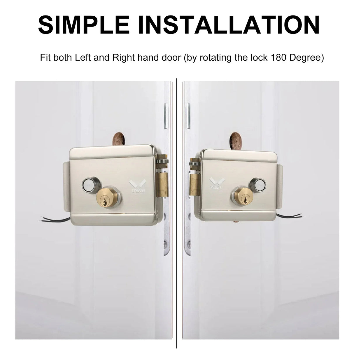 WAFU Smart Electric Gate Door Lock Secure Electric