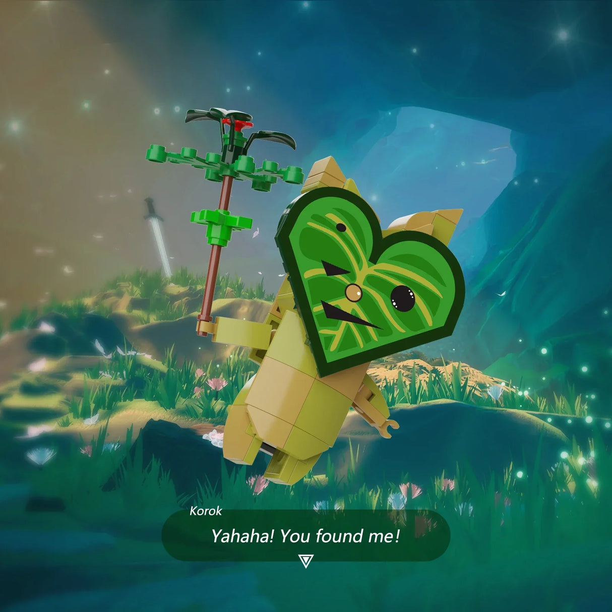 BuildMoc Yahaha New BOTW Korok Building Blocks Set