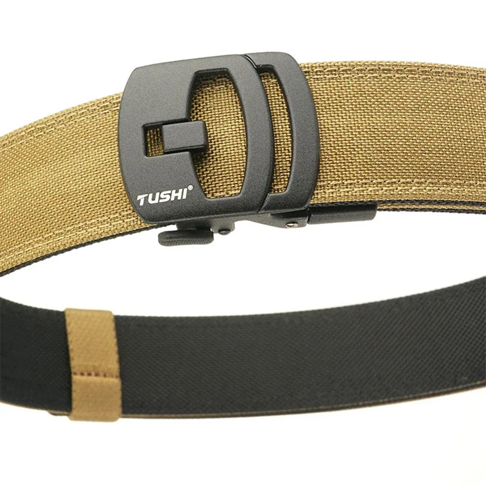 TUSHI New Military New Belt For Men Sturdy