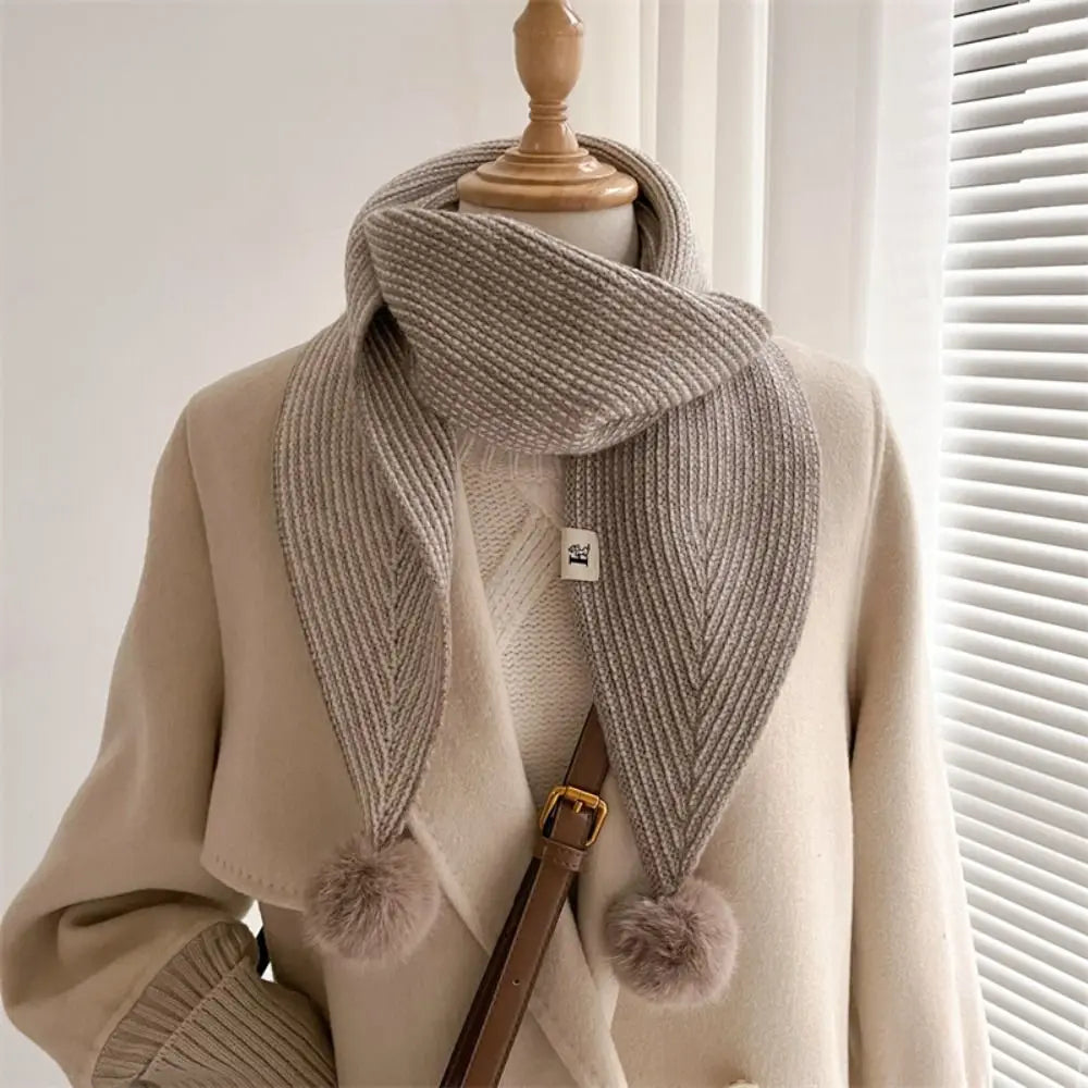 Winter Warm Neck Tie New Women Fashion Cashmere