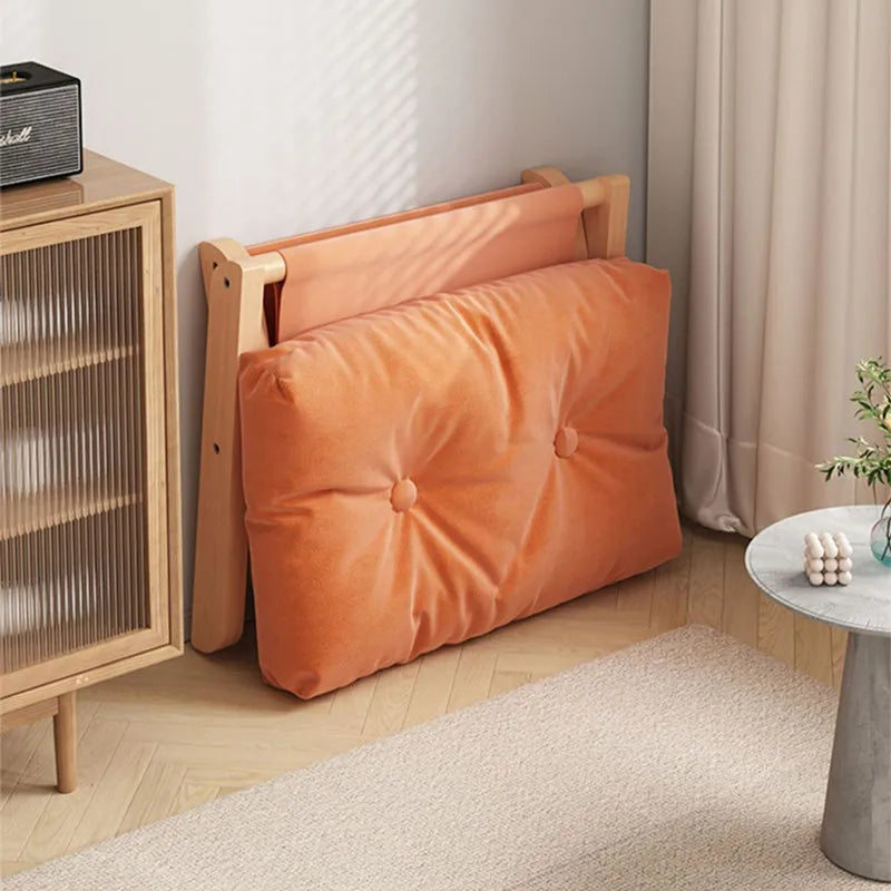 Household Foldable Solid Wood Low Stool Living Room