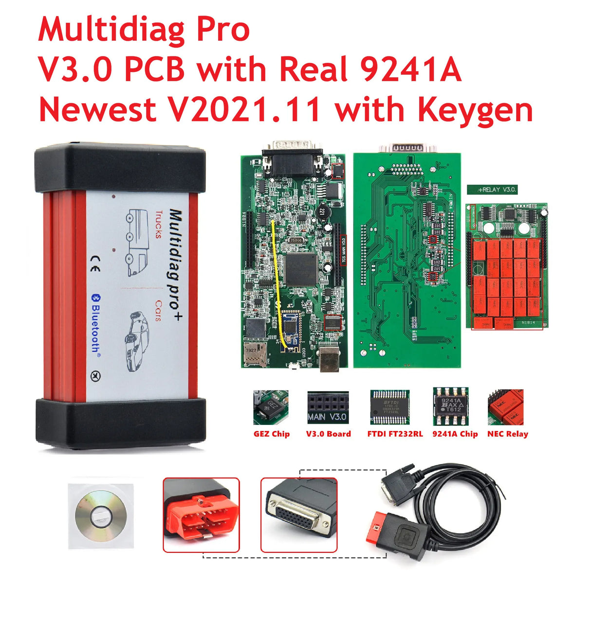 Best Multidiag Pro 2021.11 With Keygen V3.0 Real