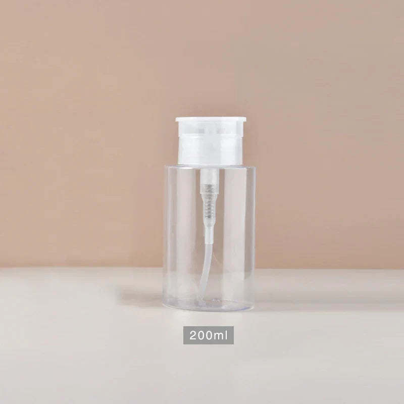 1pcs Press Pumping Bottle Refillable Dispenser Bottles Multi-use