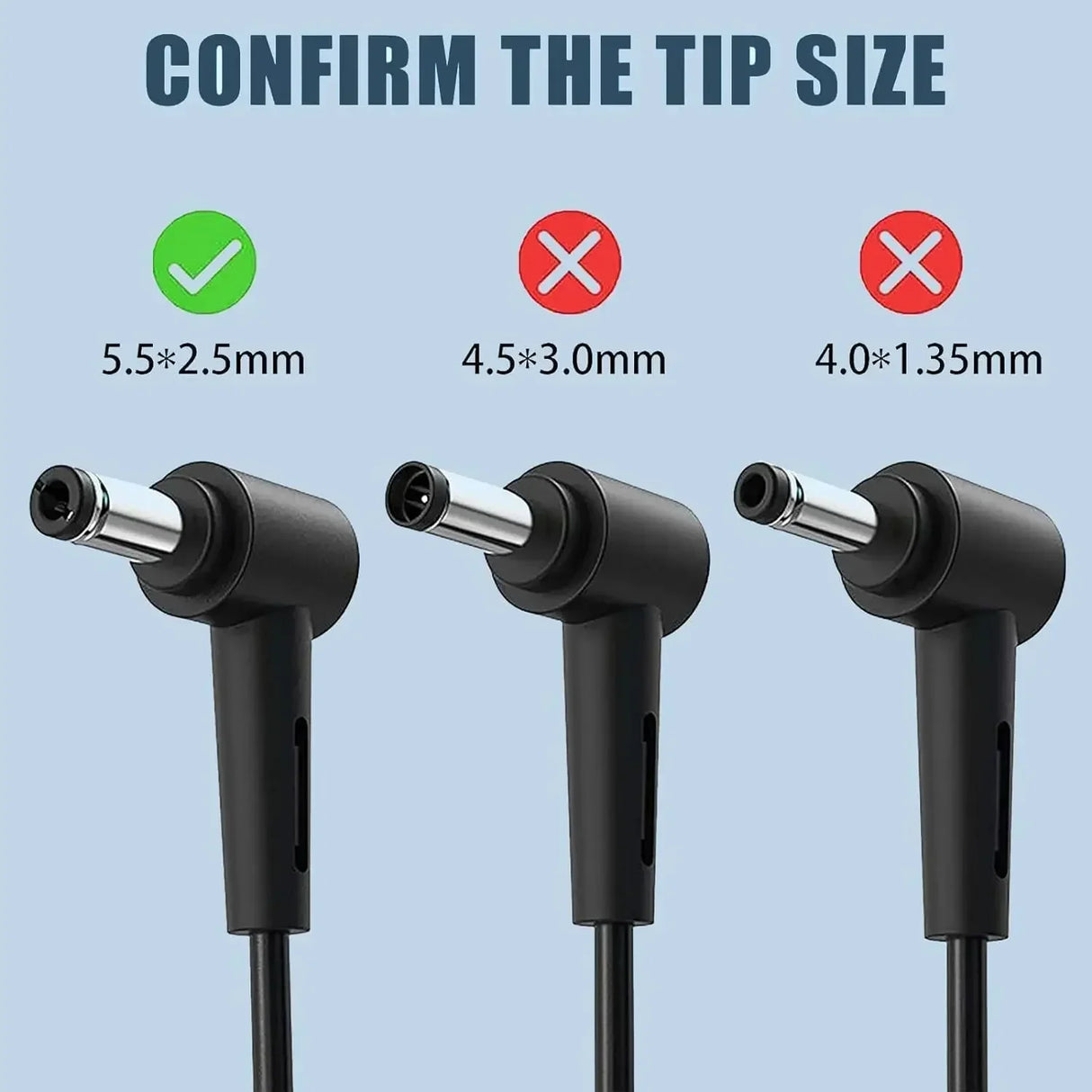 19V 3.42A 65W Laptop Ac Adapter Charger For