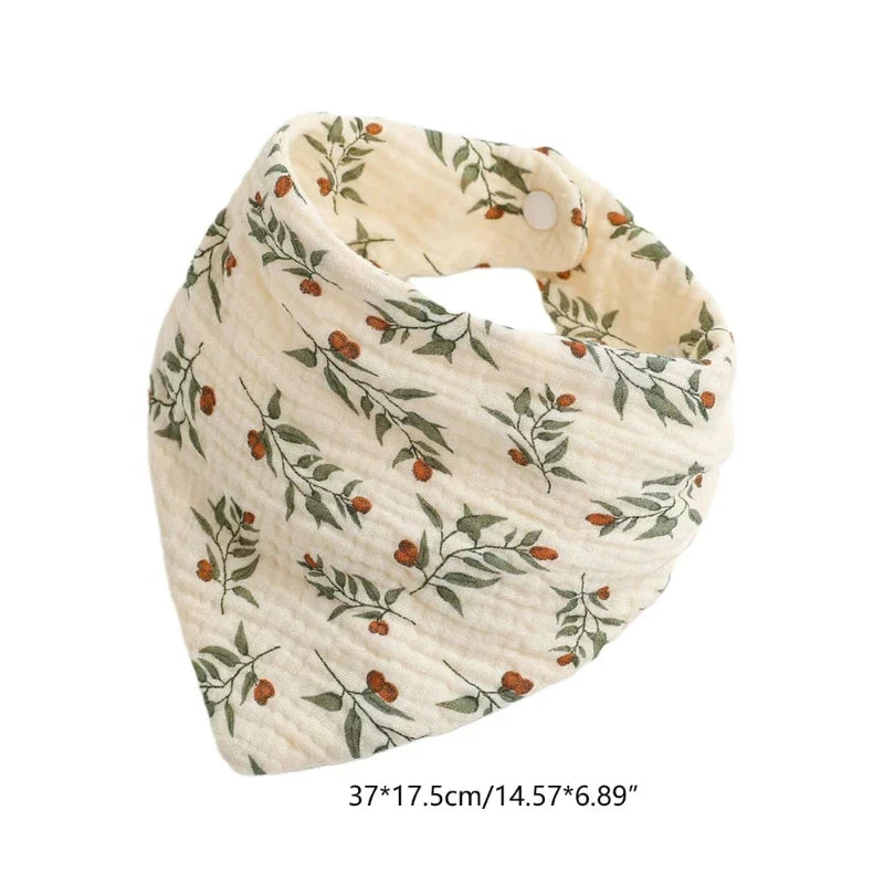 Baby Bibs Bandana Muslin Drooling Bib for Infant
