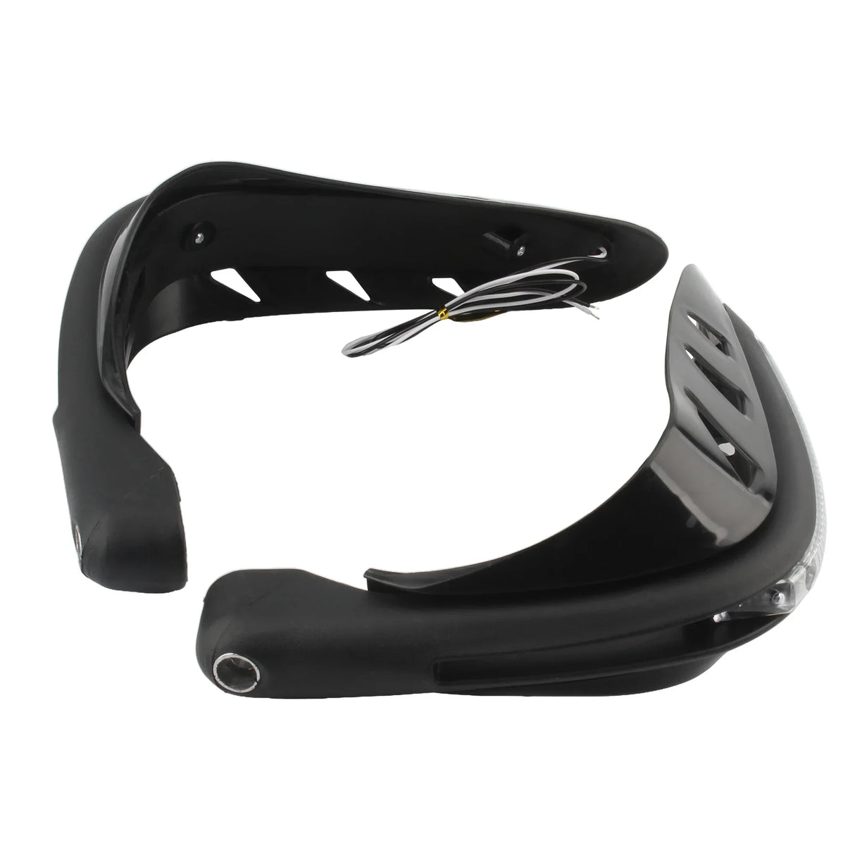 Motorcycle Hand Guards With LED Signal Lights 12V
