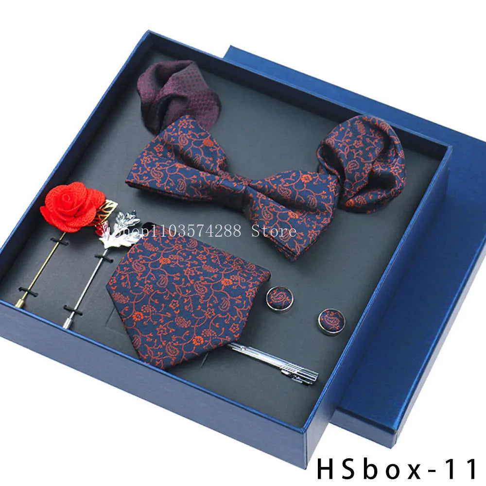 Luxury High Grade Mens Tie Set Nice Gift
