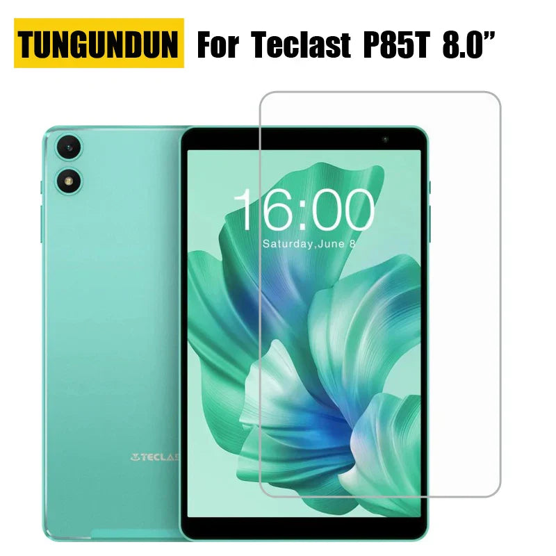 1- 3PC 9H Protective Tablet Glass Cover For