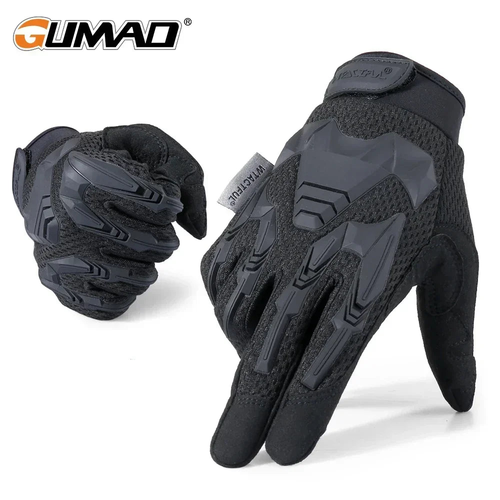 Multicam Tactical Gloves Men Outdoor Hunting Hiking Climbing