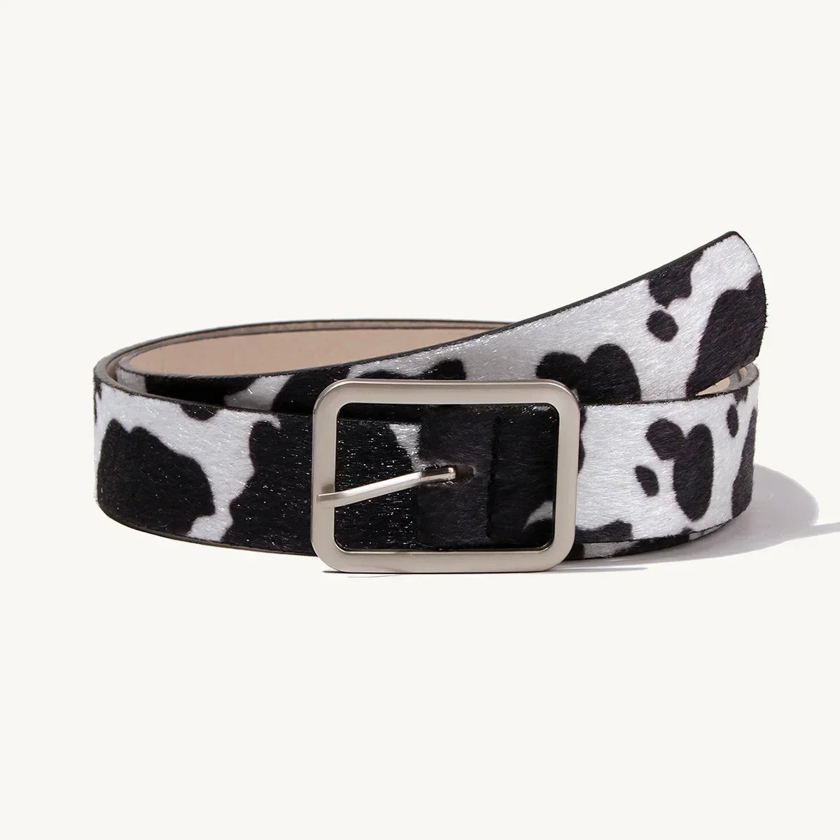 2023 Genuine Leather Women’s Belt with Gold Pin Buckle