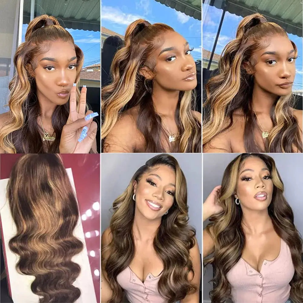 30 Inch Transparent 13x4 Lace Front Human Hair