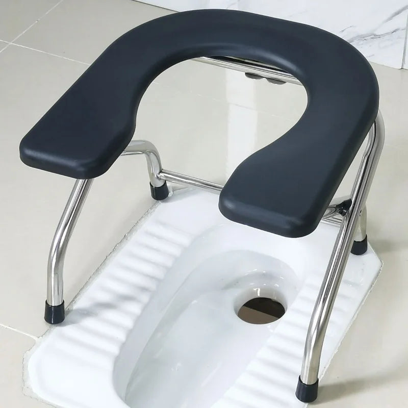 Pregnant Women Elderly Toilet Stool U Design Bathroom