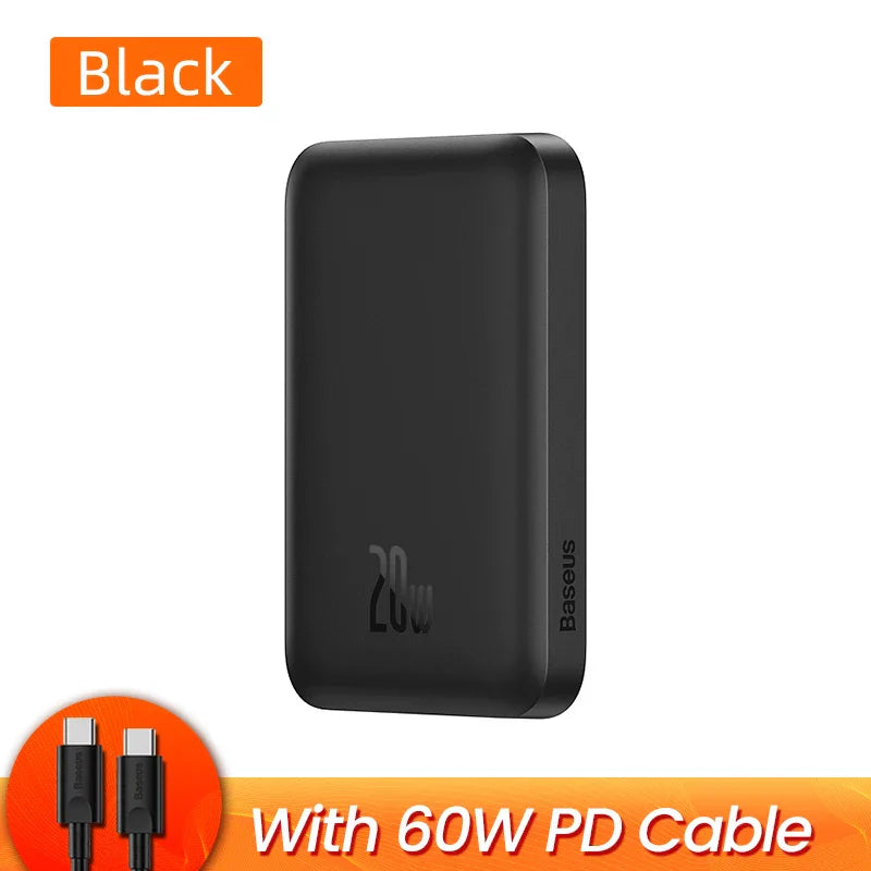Baseus 6000mAh Power Bank Magnetic Wireless Charger 10000mAh