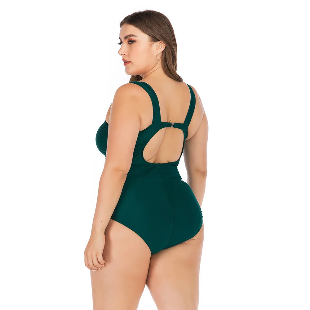 Sexy Leopard Large Plus Size 5XL Swimwear Women