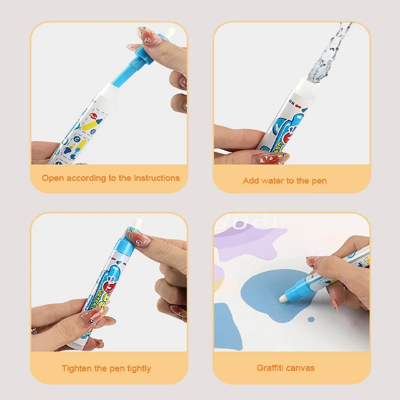Magic Water Drawing Mat Coloring Doodle Mat with