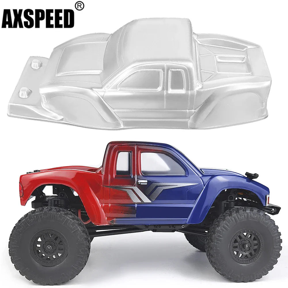 AXSPEED SCX24 Body Shell Plastic Clear Car Shell