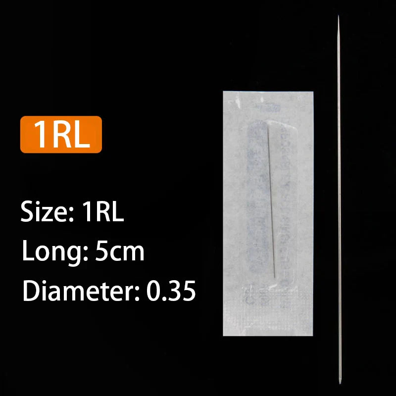 Traditional Tattoo Needles 1/3 /5RL 0.35mm*5cm Needle and