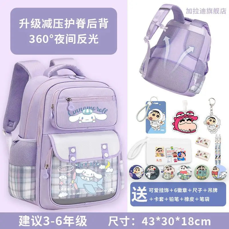 2024 New Sanrio Cinnamoroll Backpack Animation Derivatives Student