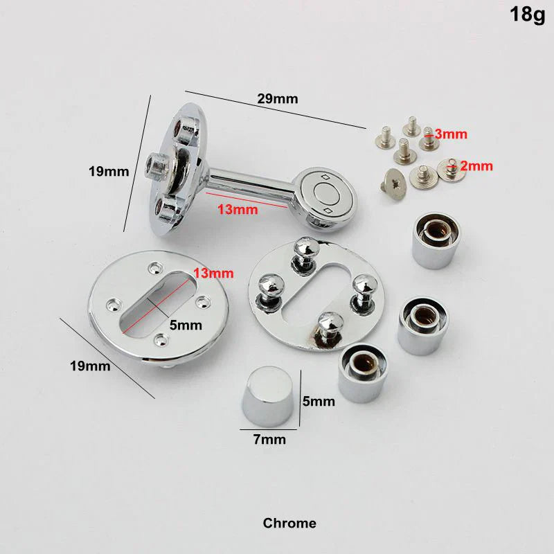 New Rectangle Eyelets Hanger Metal Lock for Bag