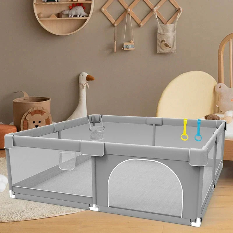 IMBABY Baby Playpens Light Gray Corralito Baby Playground