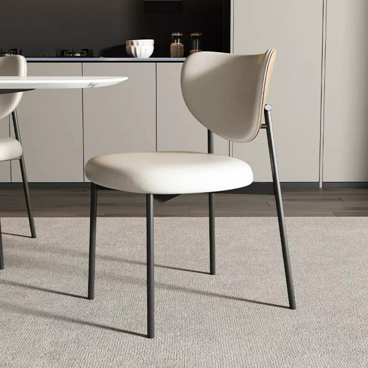 Italian-Style Light Luxury Dining Chair Home Minimalist Nordic