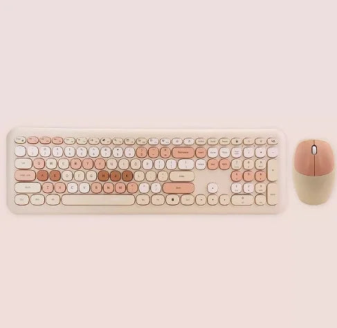 Wireless Keyboard Mouse Combo 2.4G Compact Keyboard and
