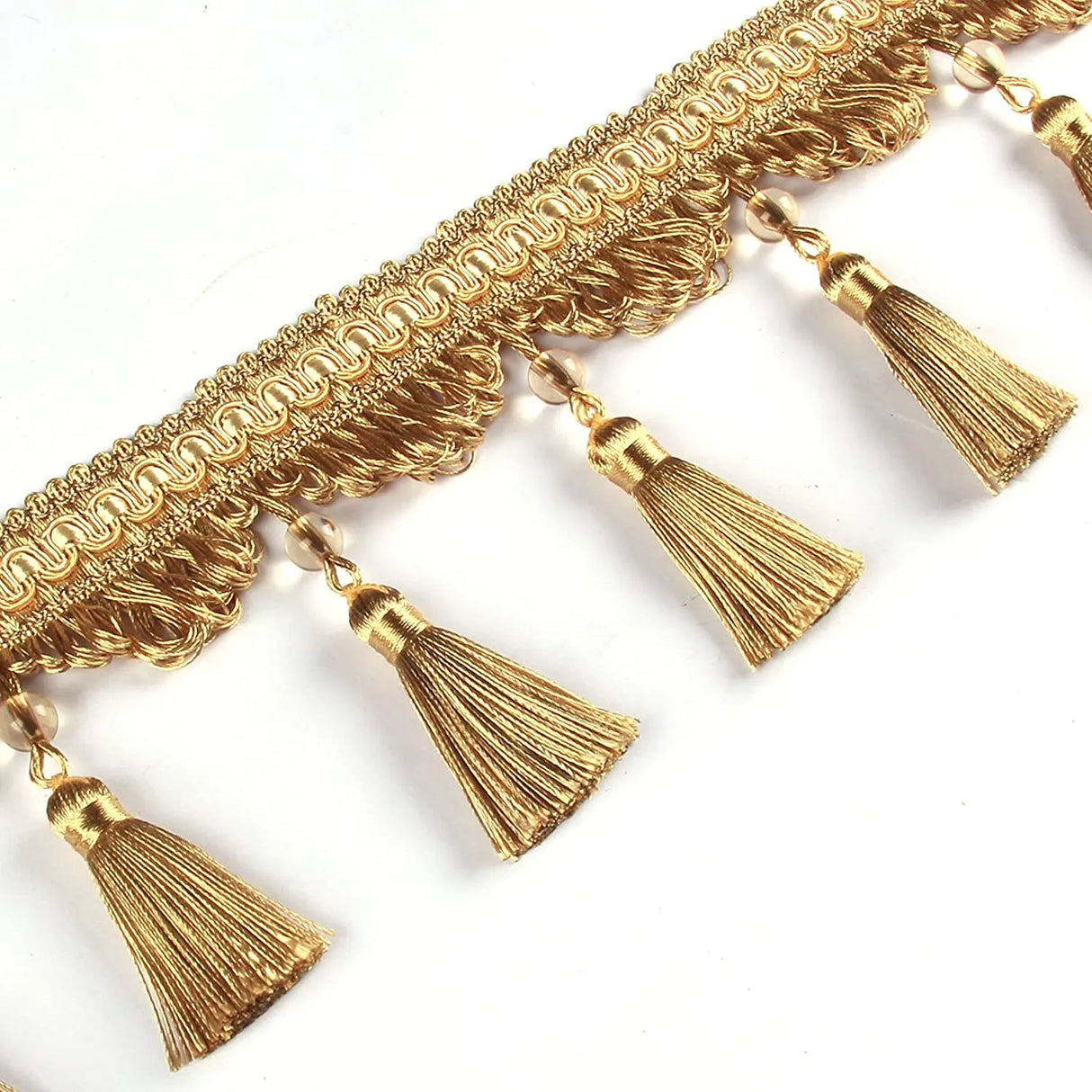 6M/Lot 9cm Width Curtain Fringe Tassel Trim Lace