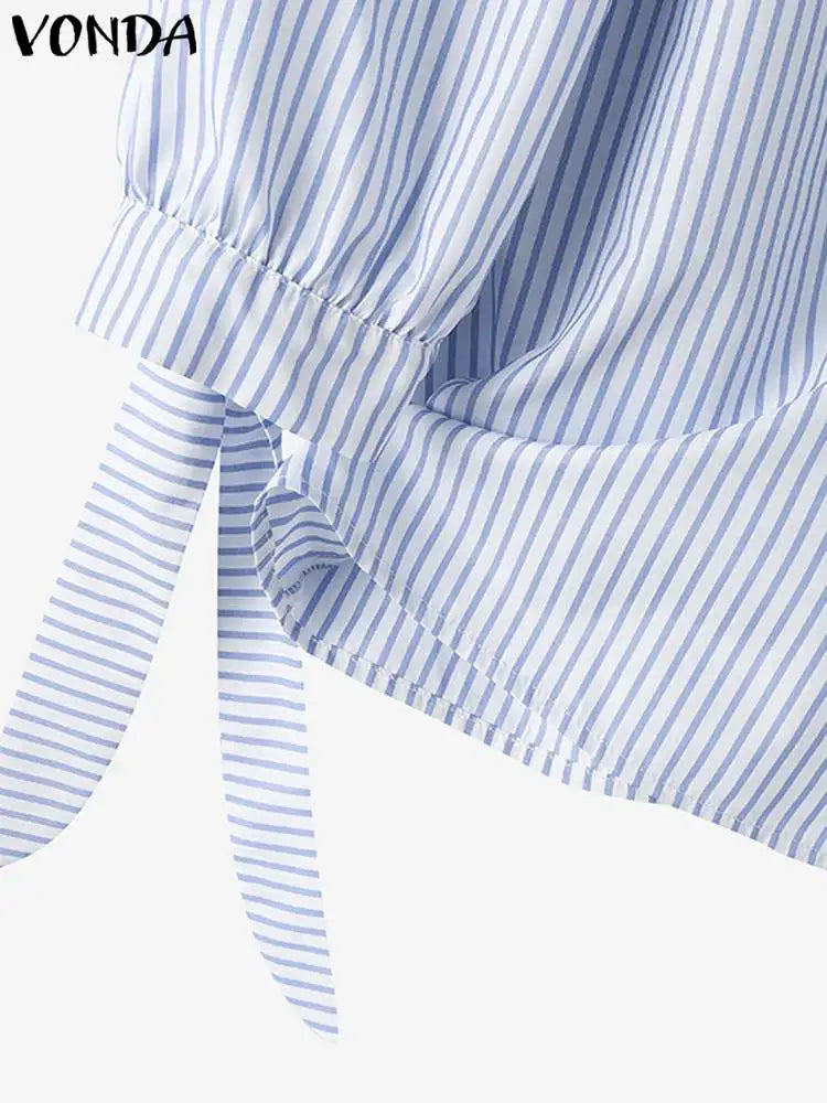 Plus Size 5XL VONDA Women Blouse Elegant Shirts