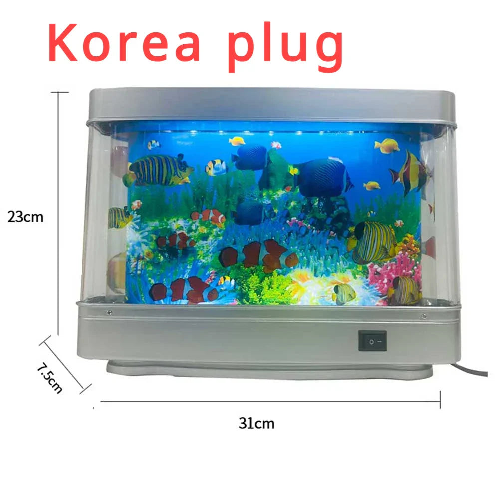 LED Aquarium Fish Tank Lamp Landscape Lamp Living