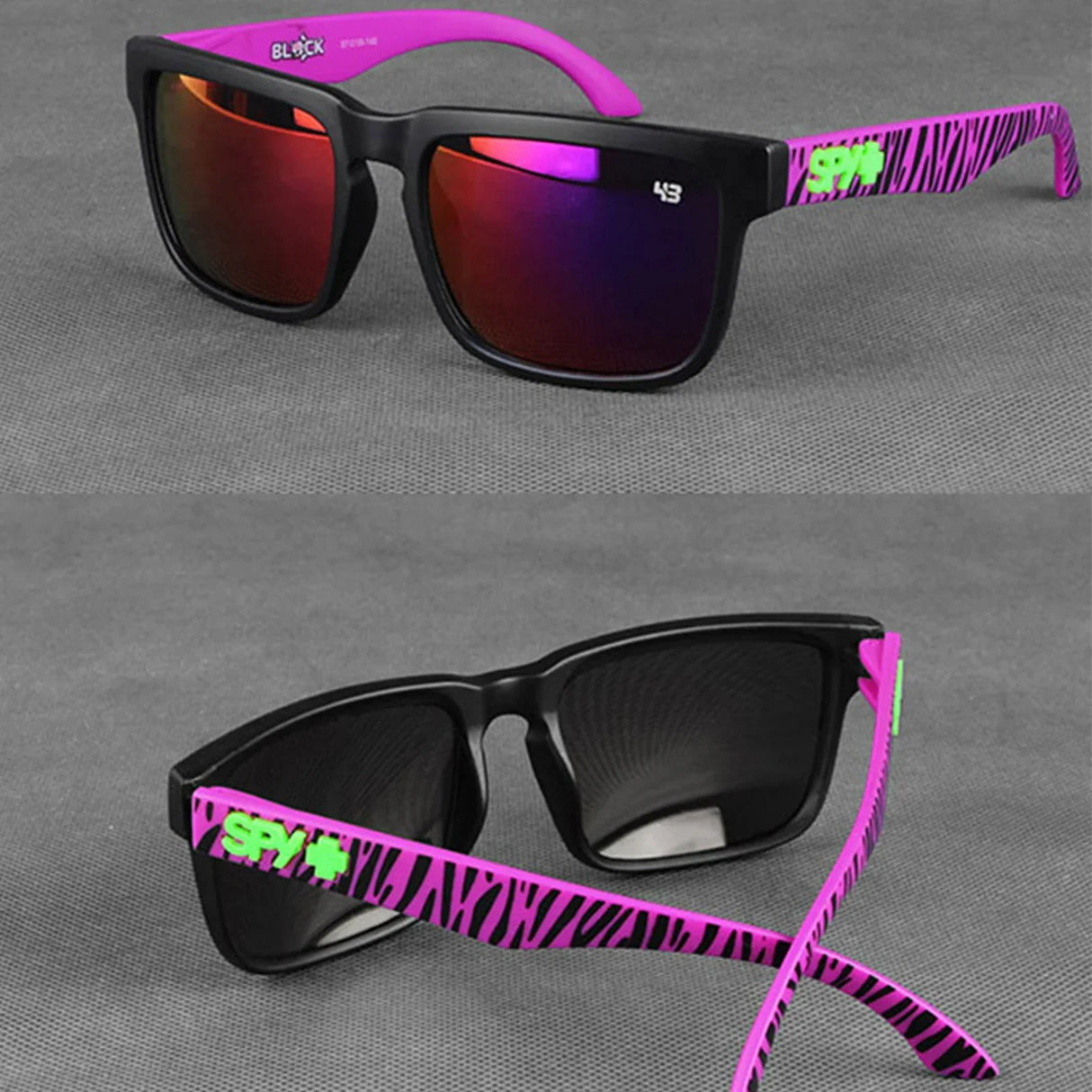 40 PCS KEN BLOCK Coloured Sunglasses Men Women
