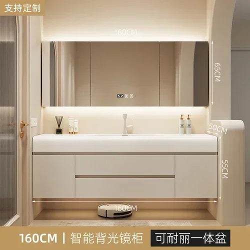 Wall Shelf Sink Bathroom Cabinet Shelfs Accessories Toilet