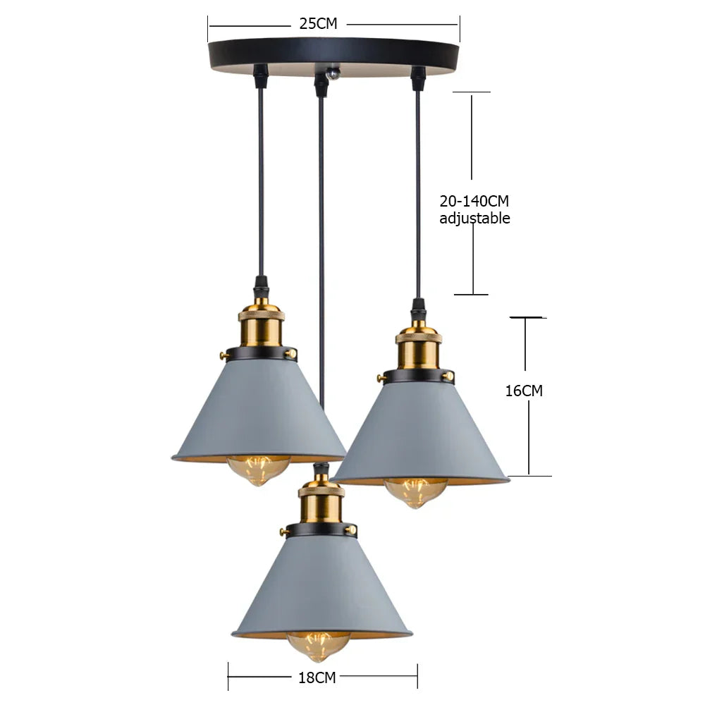 New Style Pendant Lights Loft Russia Pendant Lamp