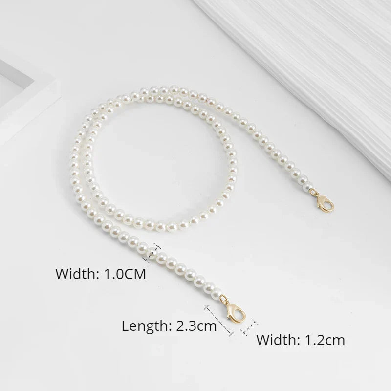Pearl Chain Accessories Small Fragrant Wind Bag Messenger