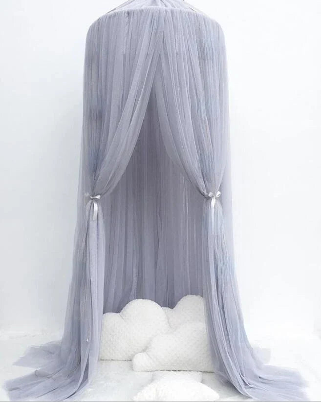 Nordic Princess Crown Dome Tent Mosquito Net 7-layer