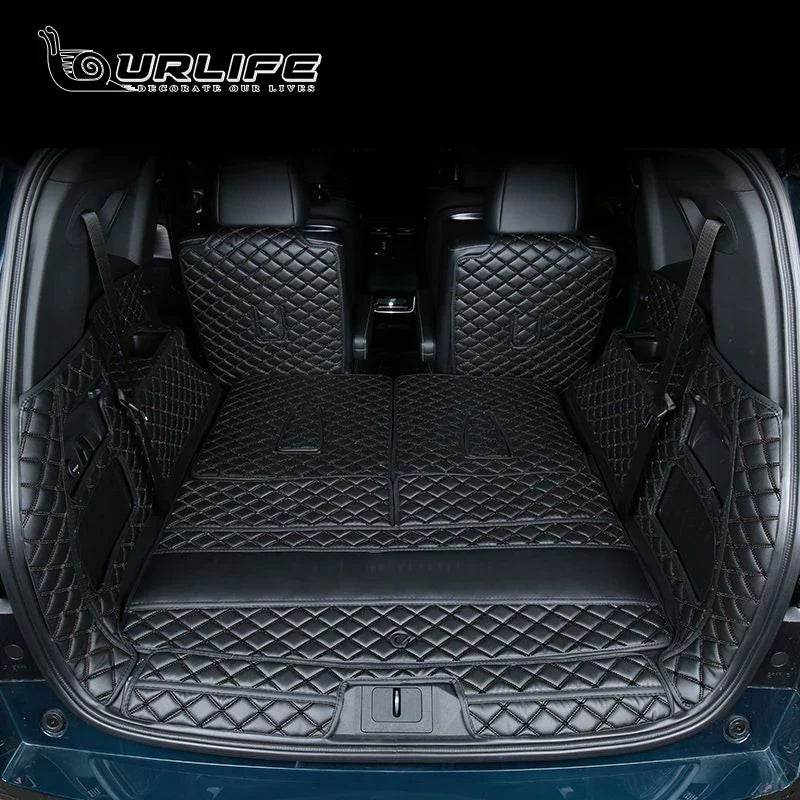 For GAC Trumpchi GS8 2021 2022 2023 2024 Accessories Car Boot Mat Rear Trunk Liner Cargo Leather Tray Protector Accessories Mats