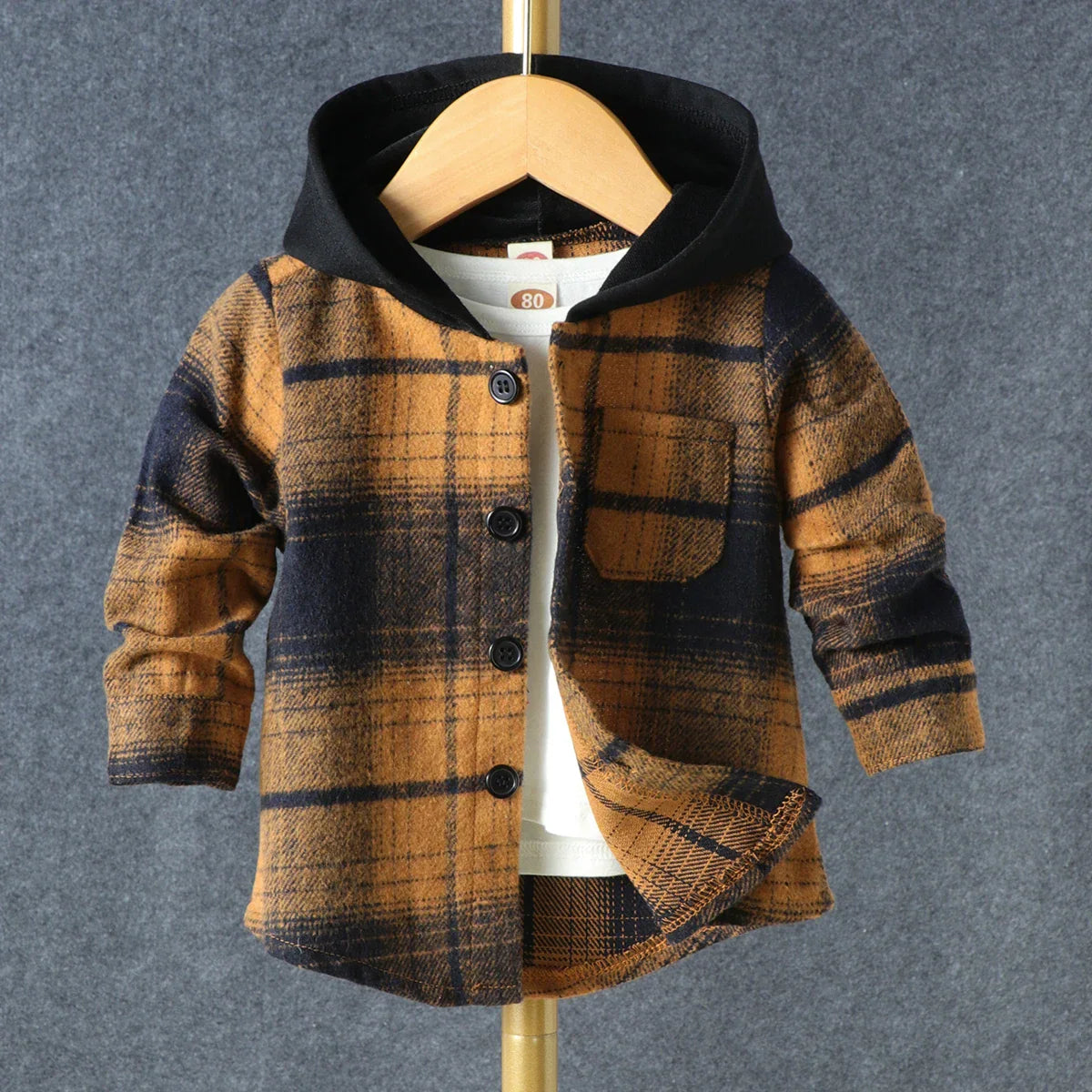 Autumn Long Sleeved Children's Clothing Boys Top Hooded