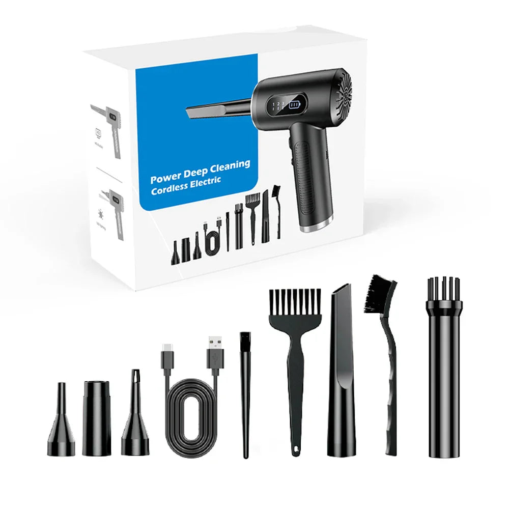 290000Pa Car Vacuum Cleaner Strong Suction Wireless Vacuum