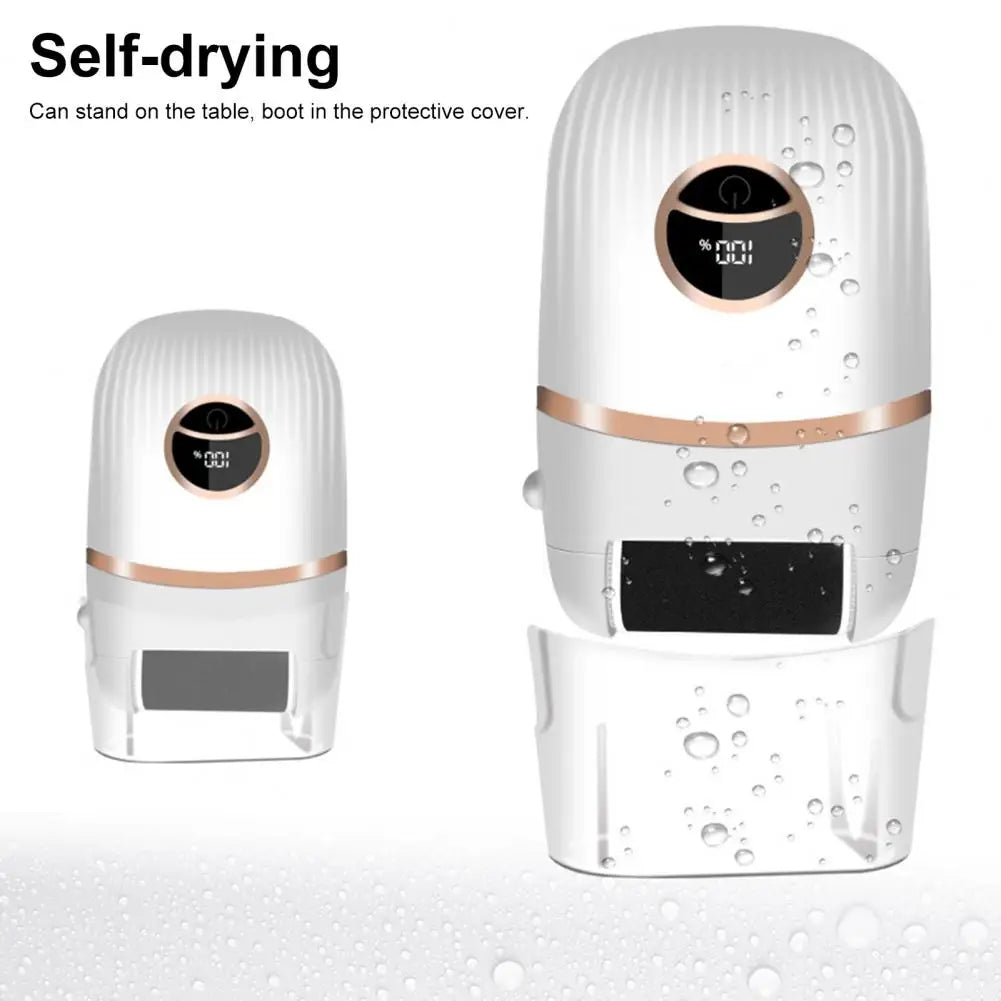 Electric Foot Callus Remover Kit LED Display Rechargeable