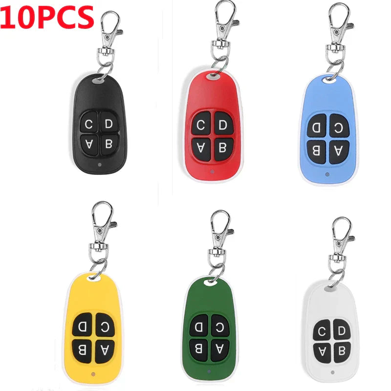 10PCS 433MHz Smart Copy Wireless RF Remote Control