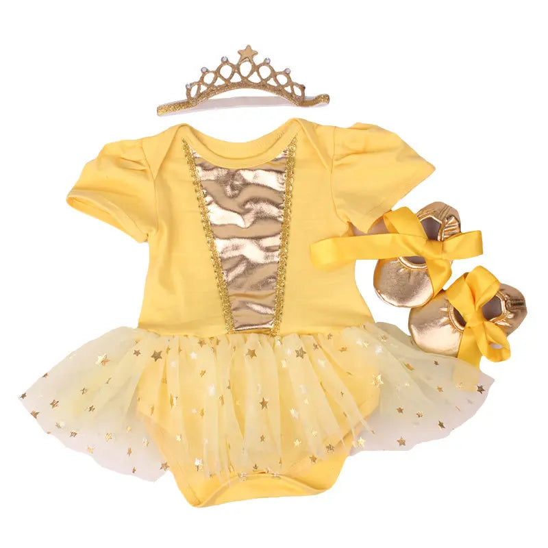 Baby girl Clothes elsa anna costume for Baby